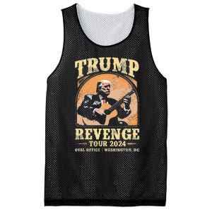 Trump Revenge Tour 2024 Mesh Reversible Basketball Jersey Tank