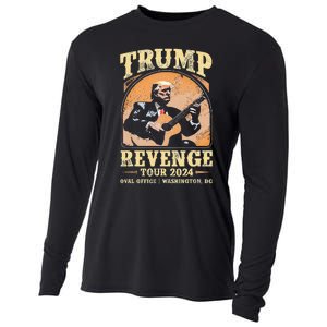 Trump Revenge Tour 2024 Cooling Performance Long Sleeve Crew