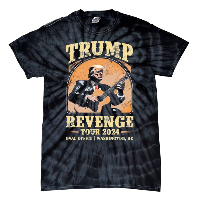 Trump Revenge Tour 2024 Tie-Dye T-Shirt