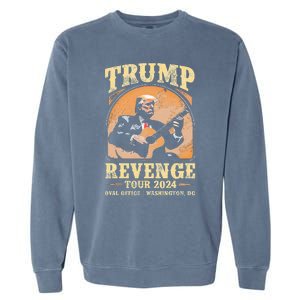 Trump Revenge Tour 2024 Garment-Dyed Sweatshirt