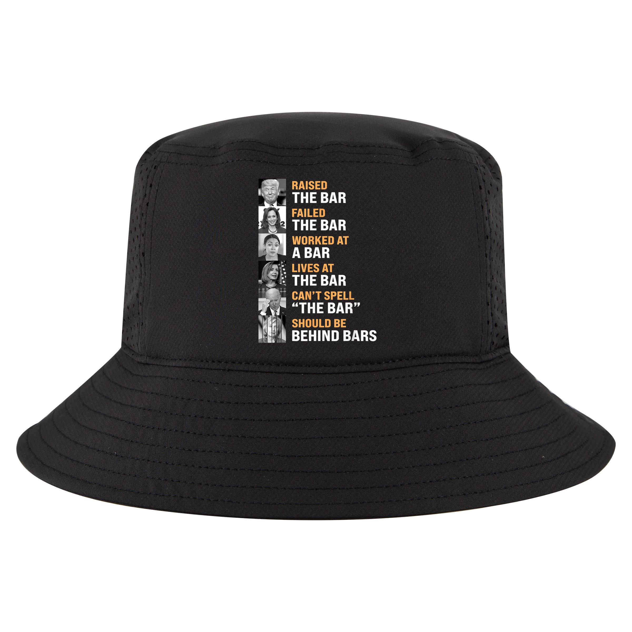Trump Raised The Bar Harris Failed The Bar Cool Comfort Performance Bucket Hat