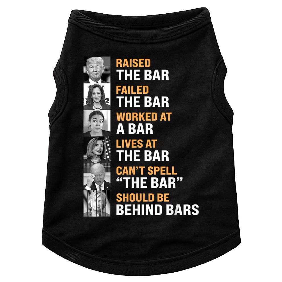 Trump Raised The Bar Harris Failed The Bar Doggie Tank