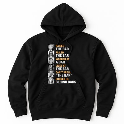 Trump Raised The Bar Harris Failed The Bar Hoodie