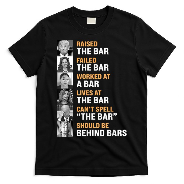 Trump Raised The Bar Harris Failed The Bar T-Shirt