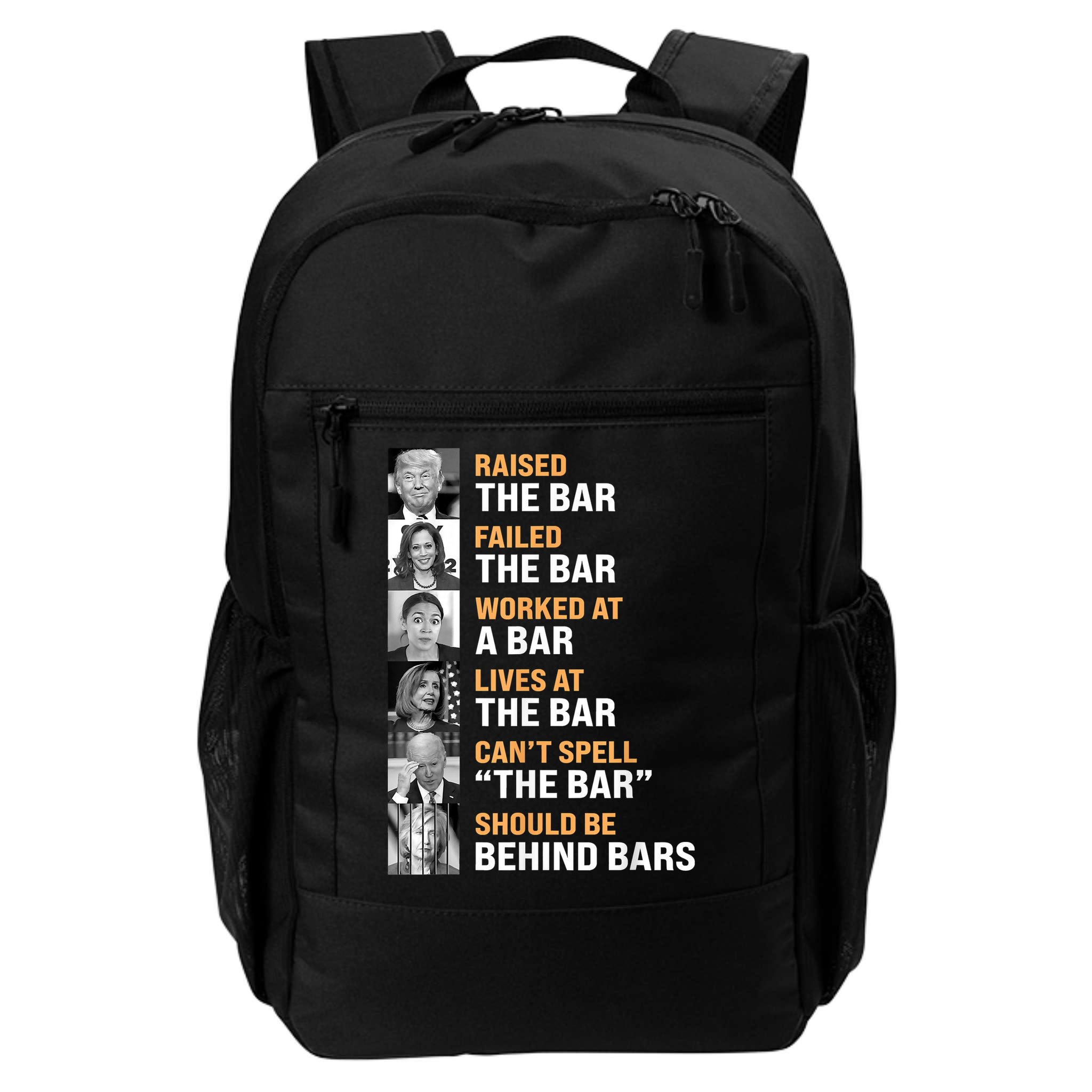 Trump Raised The Bar Harris Failed The Bar Backpack
