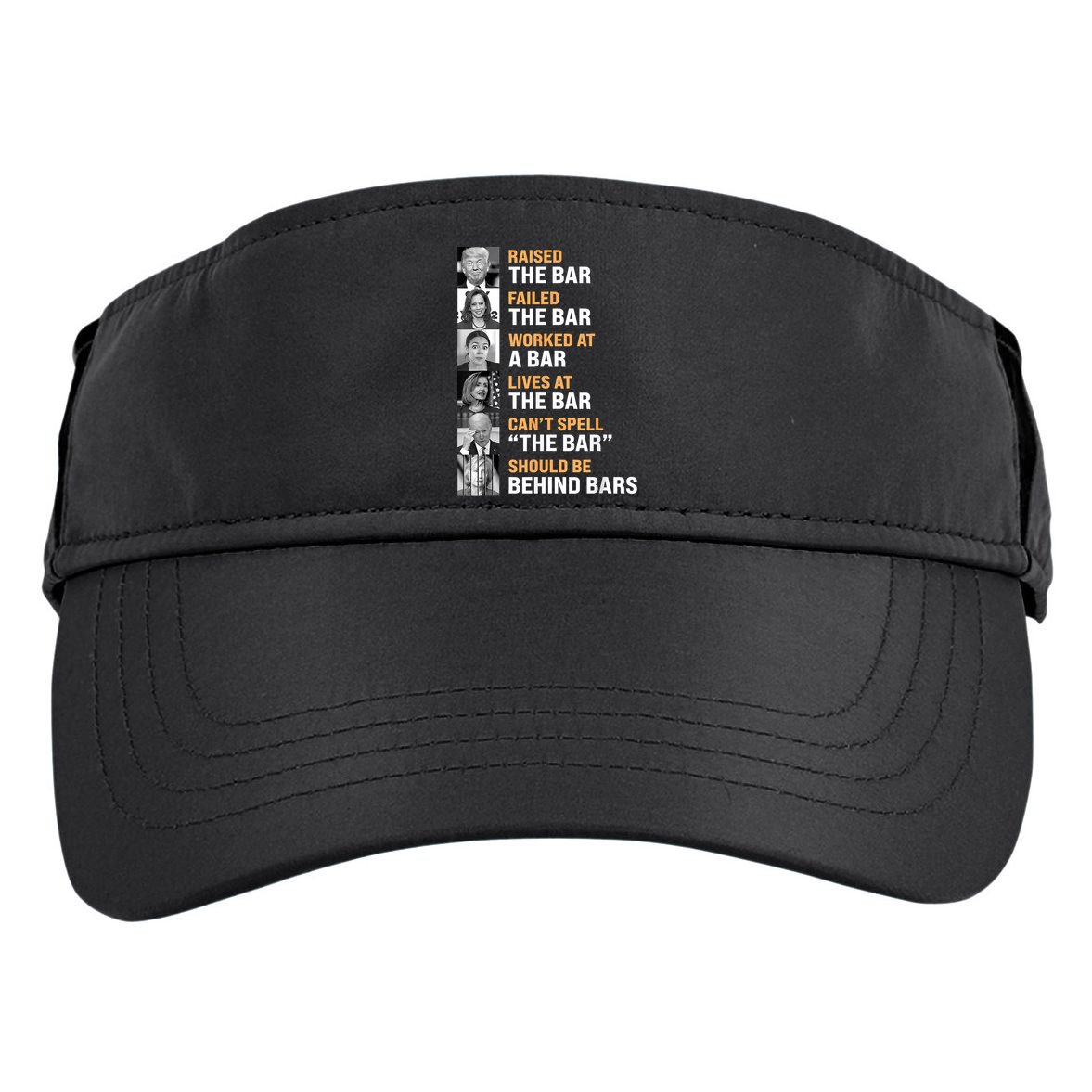 Trump Raised The Bar Harris Failed The Bar Adult Drive Performance Visor