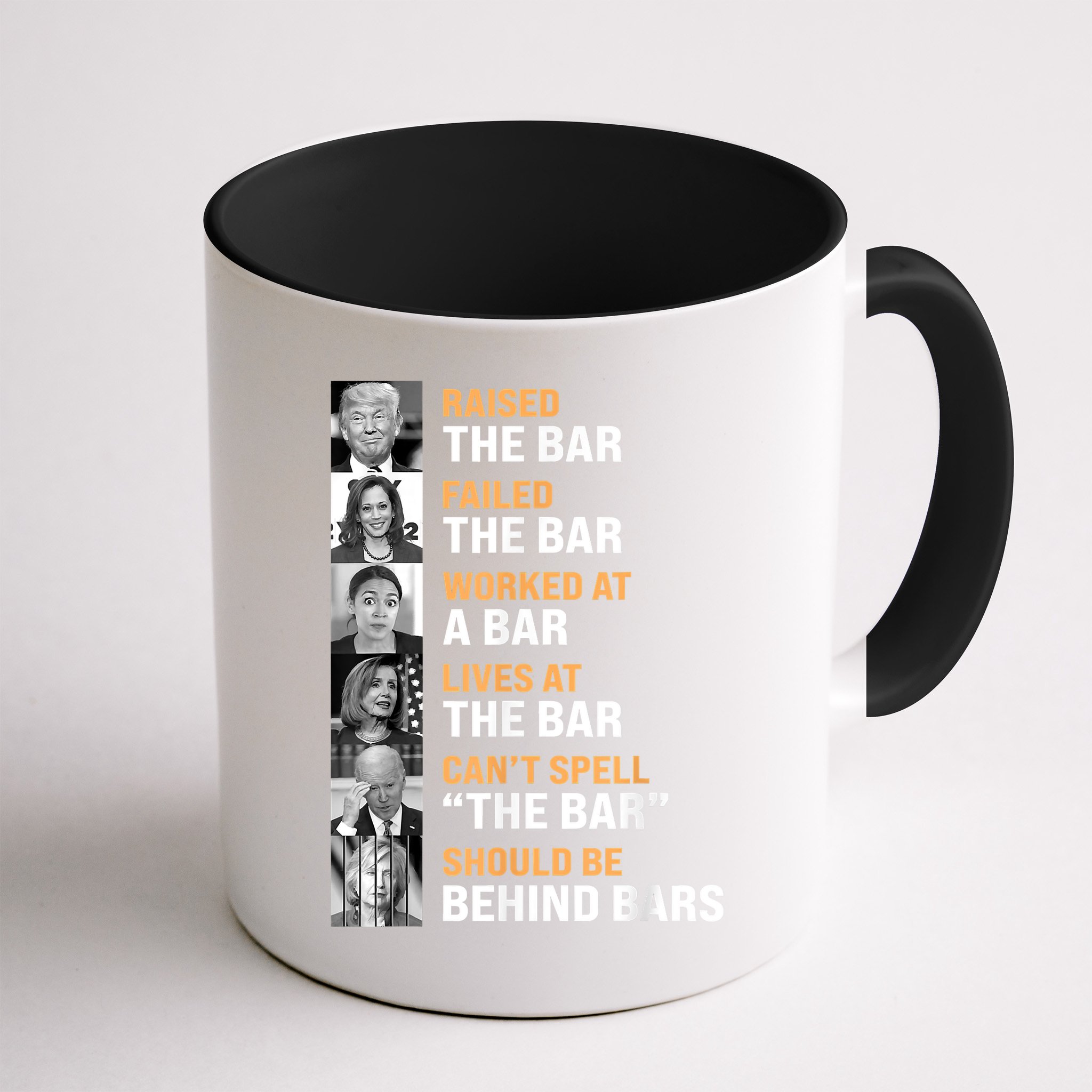 Trump Raised The Bar Harris Failed The Bar Mug