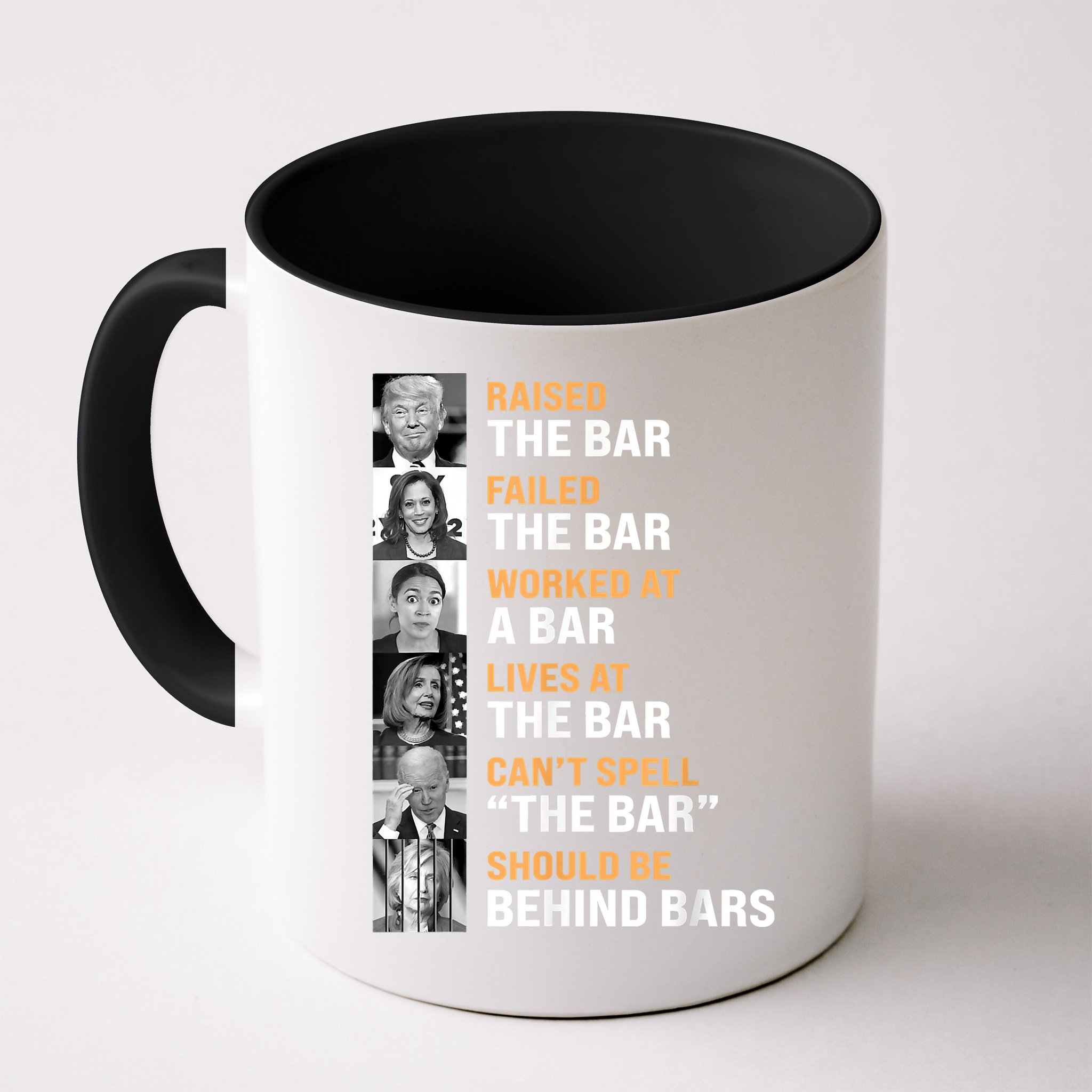 Trump Raised The Bar Harris Failed The Bar Mug