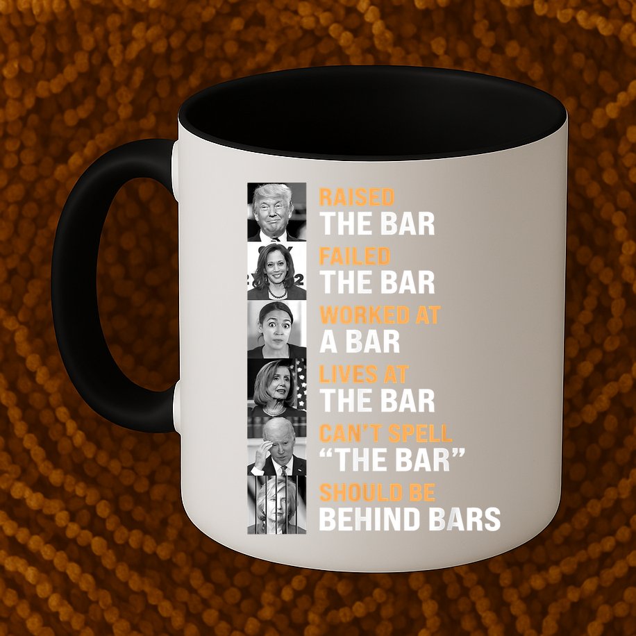 Trump Raised The Bar Harris Failed The Bar Mug