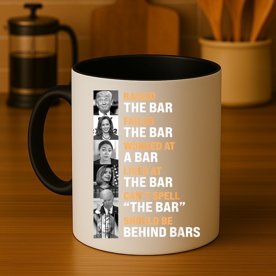 Trump Raised The Bar Harris Failed The Bar Mug