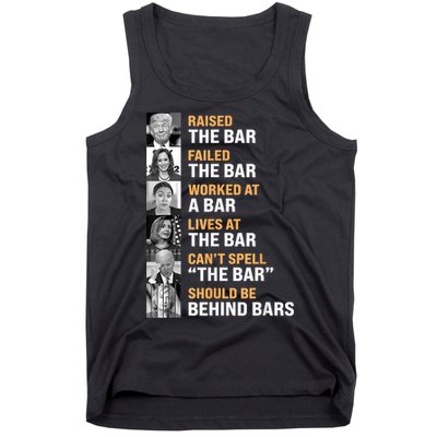 Trump Raised The Bar Harris Failed The Bar Tank Top