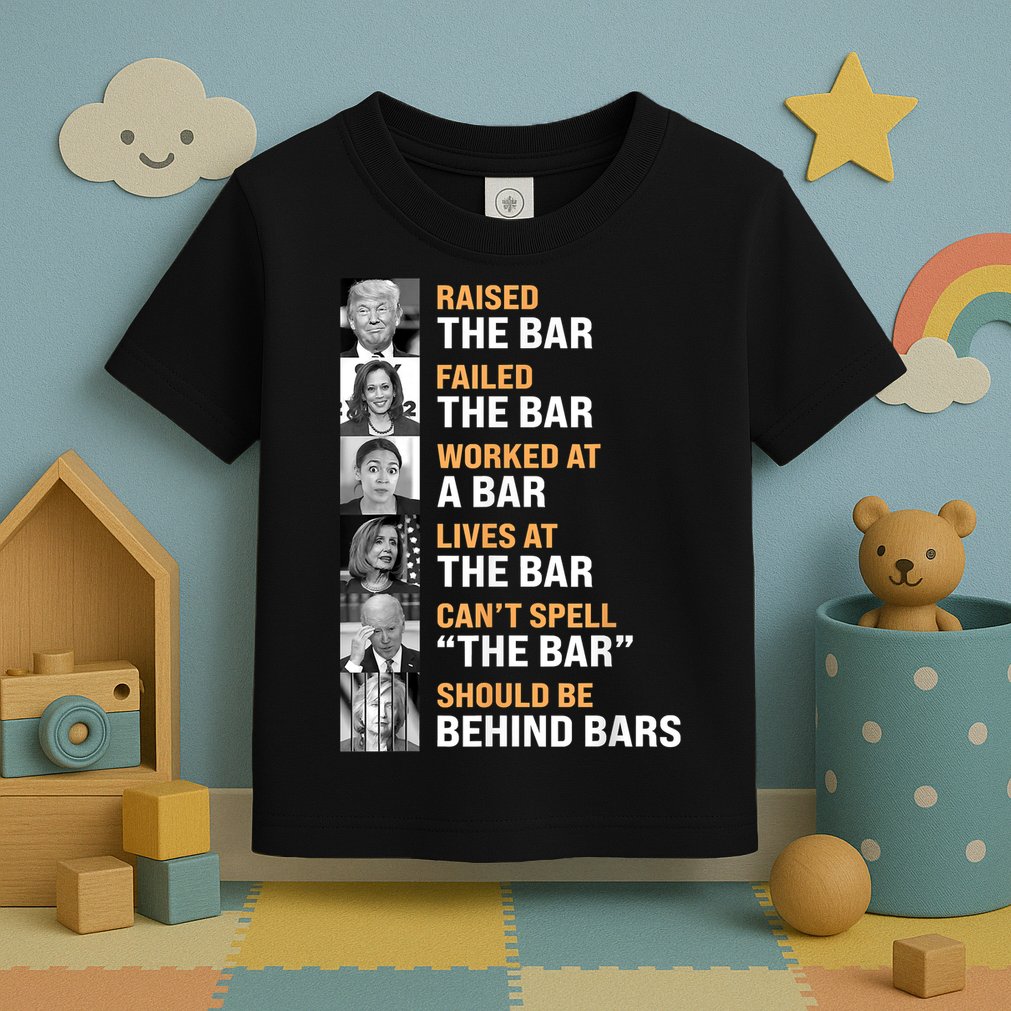 Trump Raised The Bar Harris Failed The Bar Toddler T-Shirt