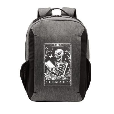 The Reader Tarot Funny Skeleton Reading Vector Backpack