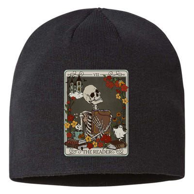 The Reader Tarot Card Bookish Sustainable Beanie