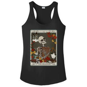 The Reader Tarot Card Bookish Ladies PosiCharge Competitor Racerback Tank