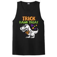 Trick Rawr Treat Dinosaur Trex Halloween PosiCharge Competitor Tank