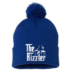 The Rizzler Pom Pom 12in Knit Beanie