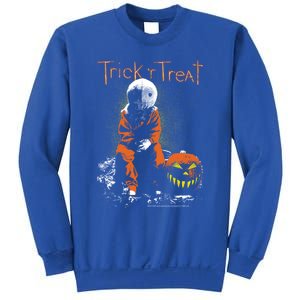 Trick R Treat Sitting Sam Meaningful Gift Sweatshirt