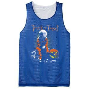 Trick R Treat Sitting Sam Meaningful Gift Mesh Reversible Basketball Jersey Tank