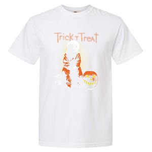 Trick R Treat Sitting Sam Meaningful Gift Garment-Dyed Heavyweight T-Shirt