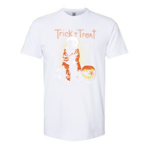 Trick R Treat Sitting Sam Meaningful Gift Softstyle CVC T-Shirt