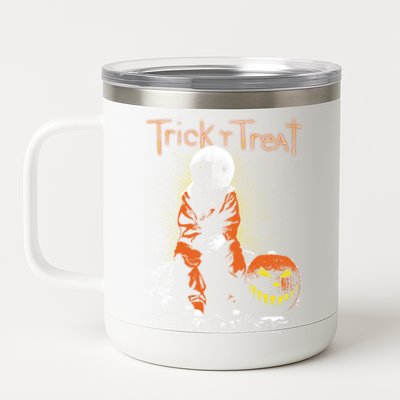 Trick R Treat Sitting Sam Meaningful Gift 12 oz Stainless Steel Tumbler Cup