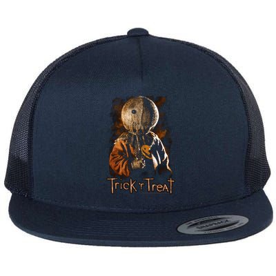 Trick R Treat Sucker Gift Flat Bill Trucker Hat