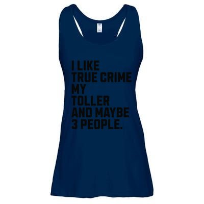 Tolling Retriever Toller Dog Owner True Crime Lover Funny Ladies Essential Flowy Tank