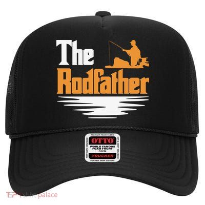 The Rodfather High Crown Mesh Back Trucker Hat