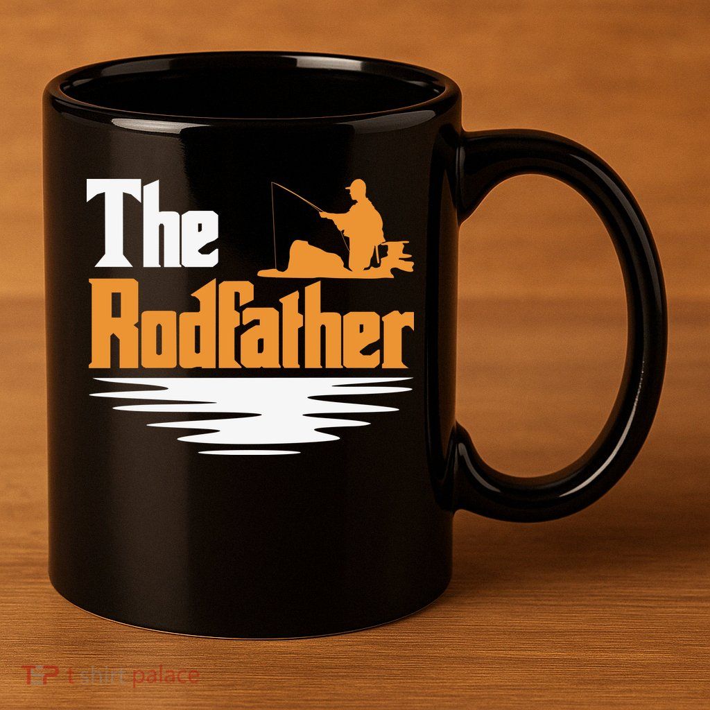 The Rodfather 11oz C Handle Ceramic Mug