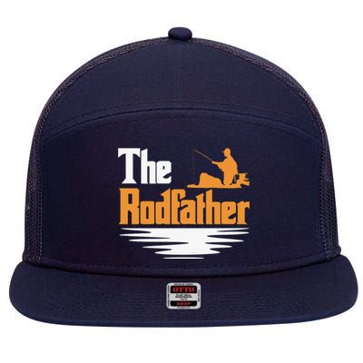 The Rodfather 7 Panel Mesh Trucker Snapback Hat