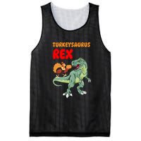 Turkeysaurus Rex Turkey Dino Thanksgiving Mesh Reversible Basketball Jersey Tank