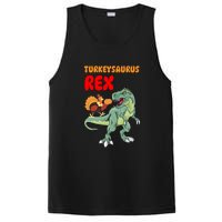 Turkeysaurus Rex Turkey Dino Thanksgiving PosiCharge Competitor Tank