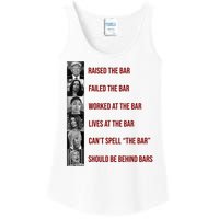 Trump Raised The Bar Biden Can't Spell The Bar Funny Republican Ladies Essential Tank