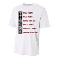 Trump Raised The Bar Biden Can't Spell The Bar Funny Republican Performance Sprint T-Shirt