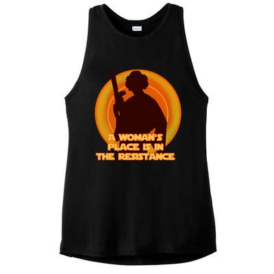 The Resistance Ladies PosiCharge Tri-Blend Wicking Tank