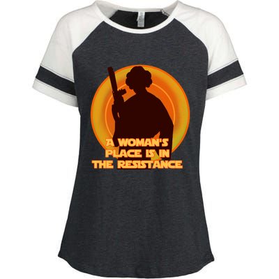 The Resistance Enza Ladies Jersey Colorblock Tee