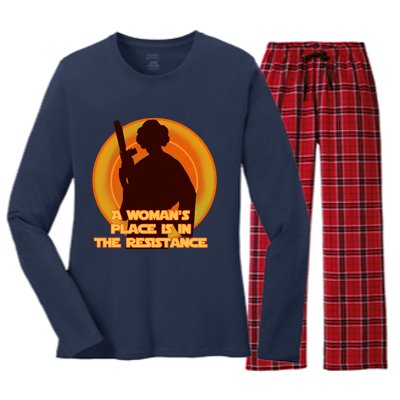 The Resistance Women's Long Sleeve Flannel Pajama Set 