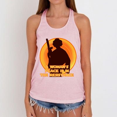 The Resistance Women's Knotted Racerback Tank