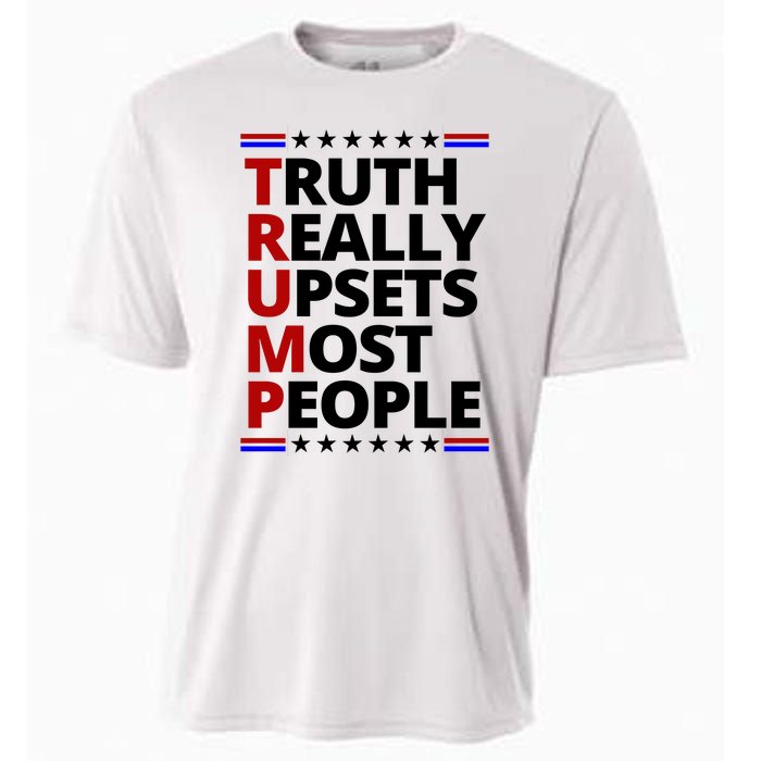 Trump Really Upsets Most People Political Cooling Performance Crew T-Shirt