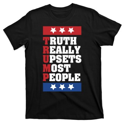 Truth Really Upsets Most People Support Donald Trump Republican T-Shirt