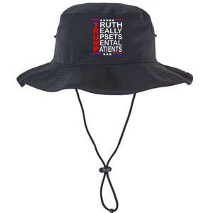 Trump Really Upsets Mental Patients Legacy Cool Fit Booney Bucket Hat