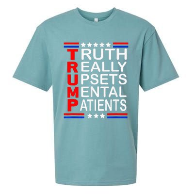 Trump Really Upsets Mental Patients Sueded Cloud Jersey T-Shirt