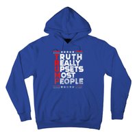 Truth Really Upsets Most People Design Vintage Flag Hoodie