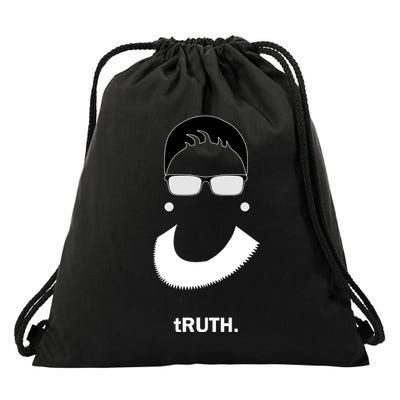 Truth Ruther Bader Ginsburg Rgb Drawstring Bag