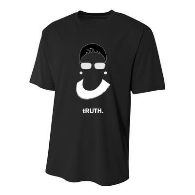 Truth Ruther Bader Ginsburg Rgb Youth Performance Sprint T-Shirt