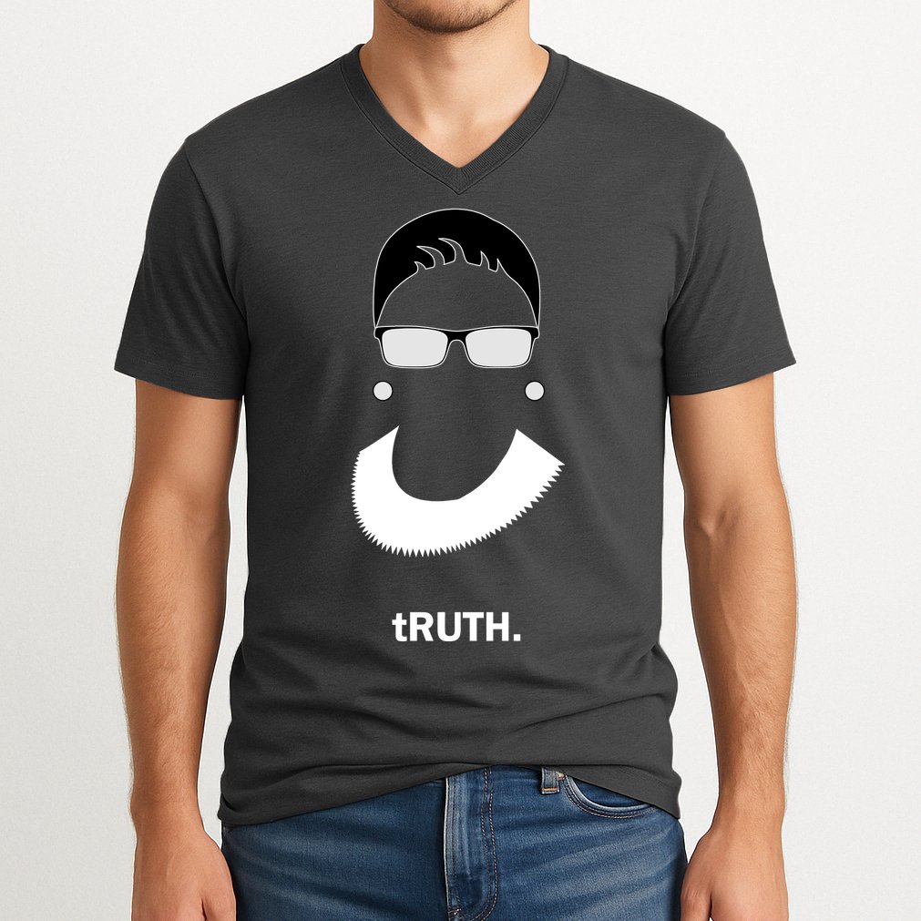 Truth Ruther Bader Ginsburg Rgb V-Neck T-Shirt