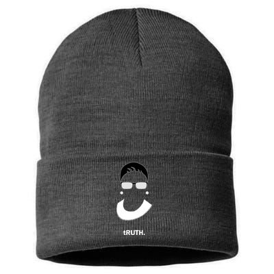 Truth Ruther Bader Ginsburg Rgb Sustainable Knit Beanie