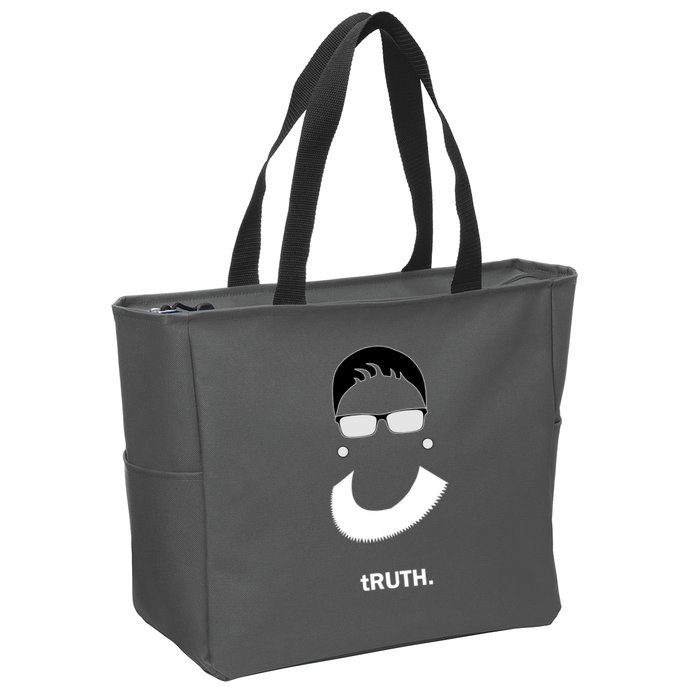 Truth Ruther Bader Ginsburg Rgb Zip Tote Bag