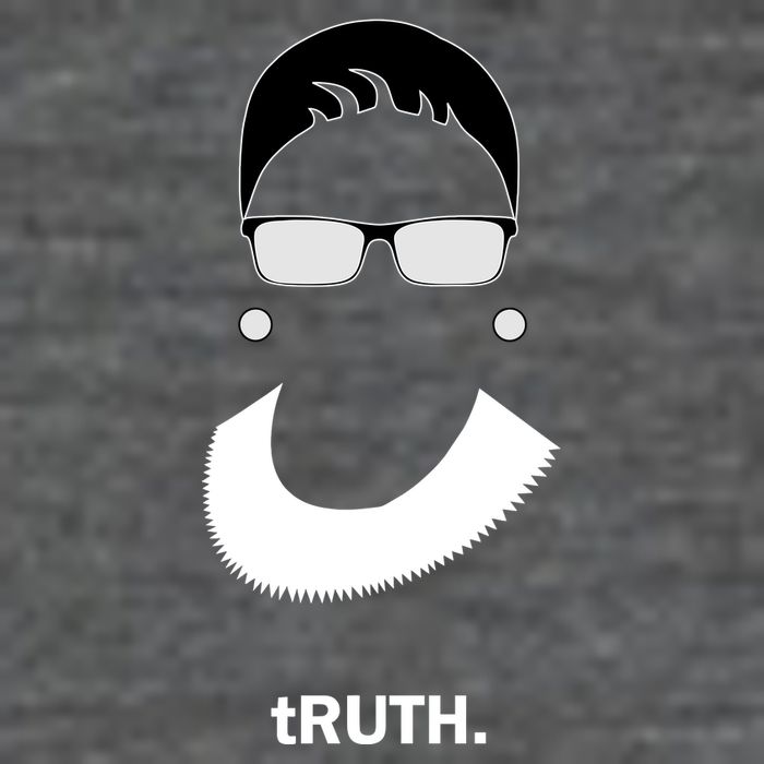 Truth Ruther Bader Ginsburg Rgb Zip Tote Bag